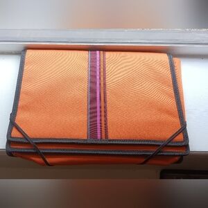 Orange Foldable Organizer Folder